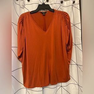 Simply Vara Wang Orange Top XL